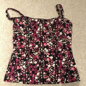 White House Black Market Bustier Top